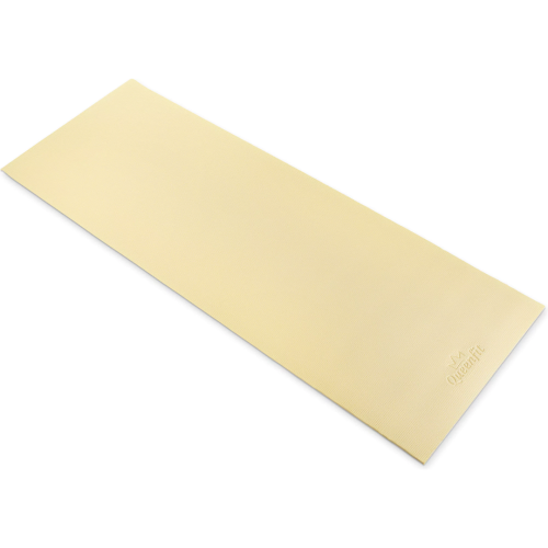 Коврик для фитнеса  Queenfit 0,5 см yellow - фото №6
